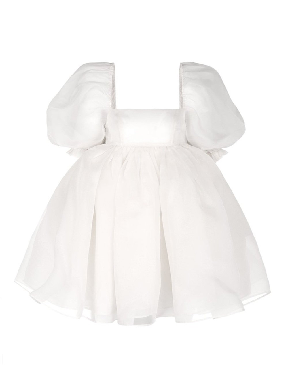 Selkie Puff Dress Ivory